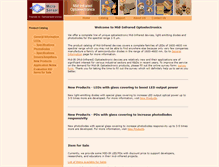 Tablet Screenshot of ir.microsensortech.com